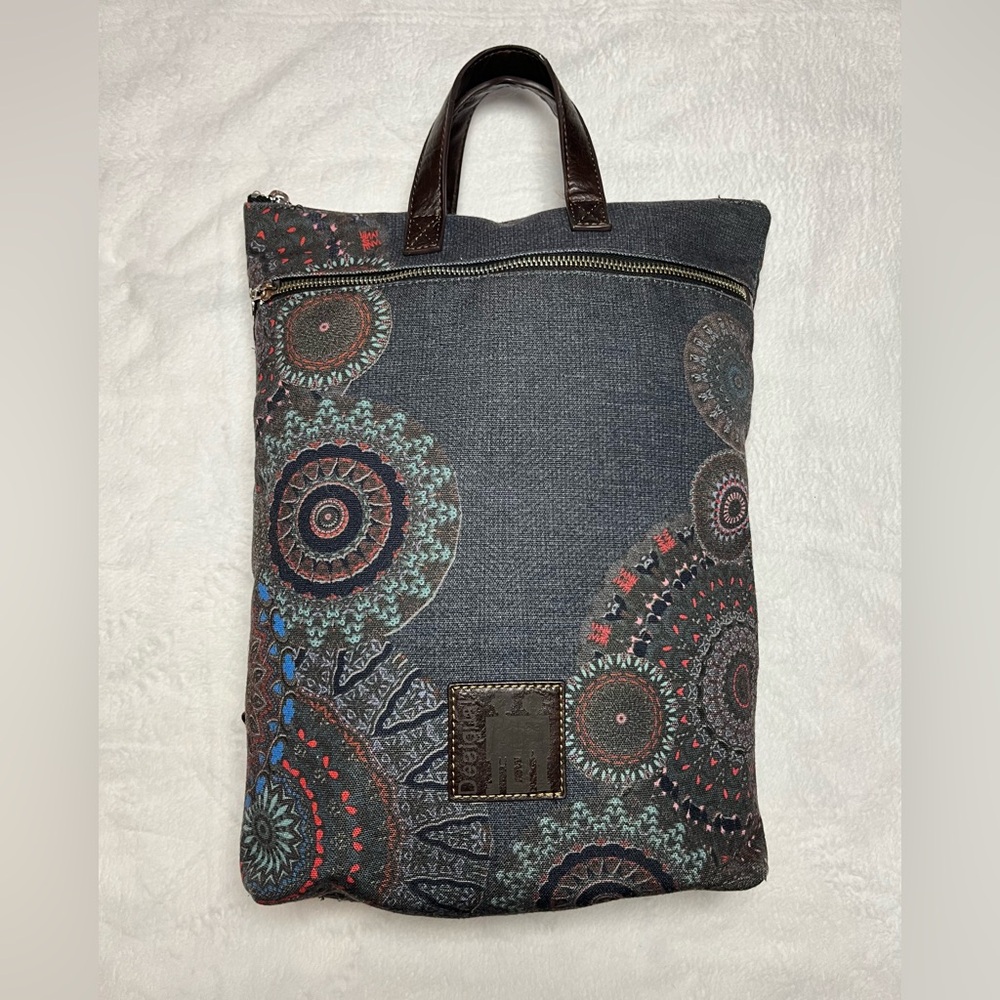 Desigual Logomania Mandala Backpack